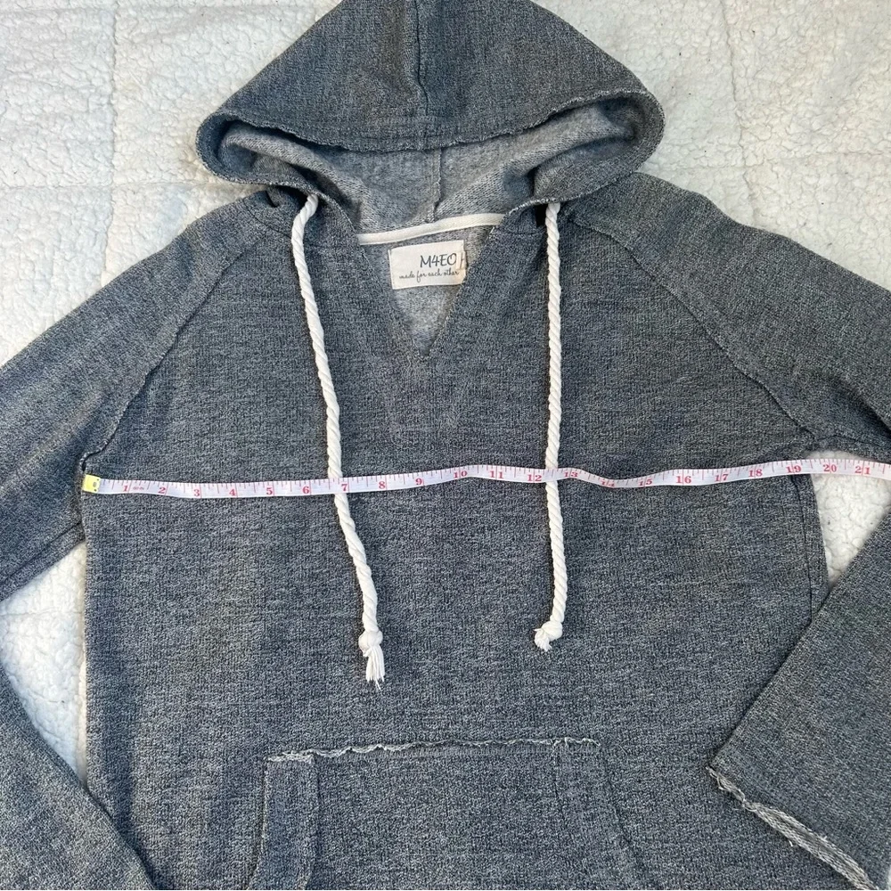 M4EO Gray Relaxed Comfy Hoodie - Picture 6 of 12